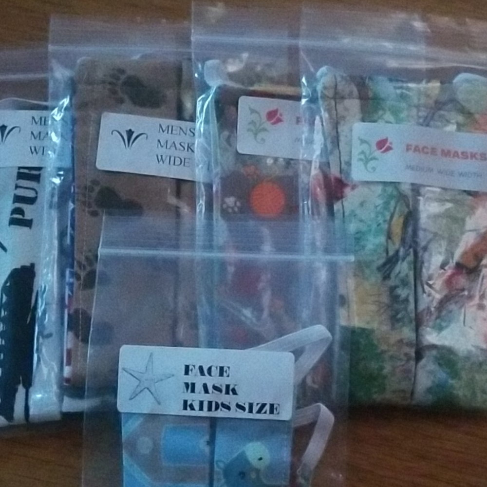 FACE MASKS 5PC FAMILY BUNDLE